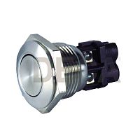 Illuminated switch 16mmmushroomsingle-polevandal-proof