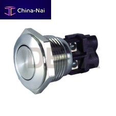 Illuminated switch 16mmmushroomsingle-polevandal-proof