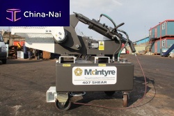 Alligator shear McIntyre 407electricfor scrap metalautomatic