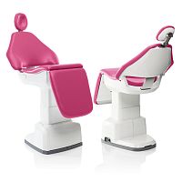 Ergonomic dental chair Pro50 motor-drivenfixedorange