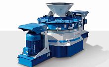 Vertical-shaft impact crusher stationaryfor building materials