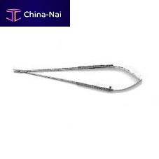 Surgical micro scissors NM18207670123for humanscurvedtitanium