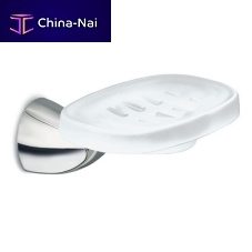 Wall-mounted soap dish T-02chromepolished
