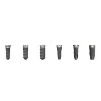 Conical dental implant R seriestitaniumtaperedinternal