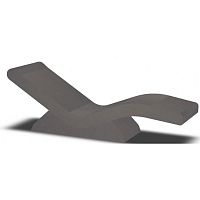 Contemporary sun lounger REVOLUTIONconcretefor public space