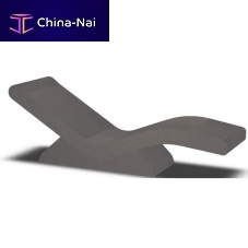 Contemporary sun lounger REVOLUTIONconcretefor public space