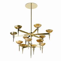 Traditional chandelier LUCREZIAbrasscommercialcandelabra