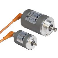 Absolute rotary encoder WP potentiometersolid-shaftmulti-turn