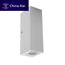 Contemporary wall light QUARK EVOoutdoorbrassrectangular