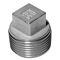 Square-head plug threaded