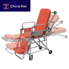 Transport stretcher trolley SKB039(E)emergencymanualheight-adjustable