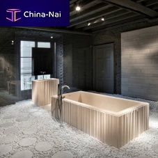 Free-standing bathtub ISHUBUROfor homescontemporarystone