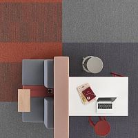 Loop pile carpet ESSENCE STRIPETextilene®commercialplain