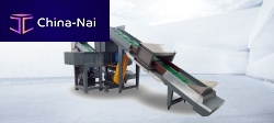 Single-shaft shredder YMS seriespaperplastic