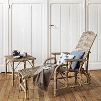 Vintage chaise longue GRAND-MRErattanrattancommercial