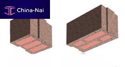 Lightweight concrete block Bisomarkfor crosswallswith integrated insulation
