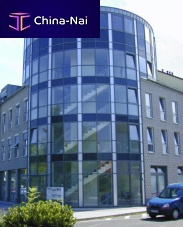 Aluminum profile AT 500 Ffor curtain wallfor mullions and transoms