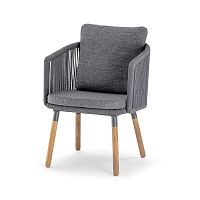 Contemporary chair BAHAMAS outdoorropeacrylic fabric