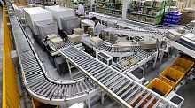 Roller conveyor horizontaltransport