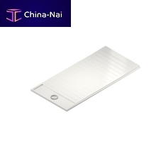 Rectangular shower base wakkaabove floorSilestone®custom