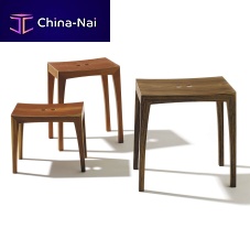 Design stool OTTO3oaksolid woodbeech