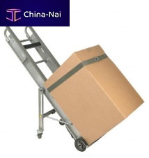 Stairway hand truck motorized