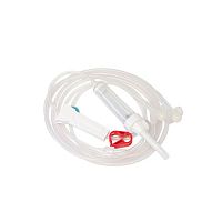 Veterinary IV infusion set 6.09.006.002with drip chamberwith stopcock