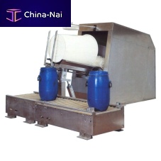 Water jet cleaning tunnel RALautomaticprocessfor drums