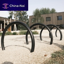 Floor-mounted bike rack RINGsteelcommercialfor public space