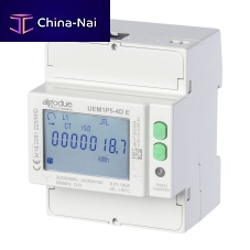 Three-phase electric energy meter UEM1P5DIN railRS-485with LCD display