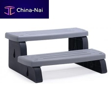 PVC step for hot tubs