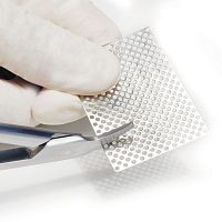 Titanium dental material GBR for dental restorationsbiocompatible