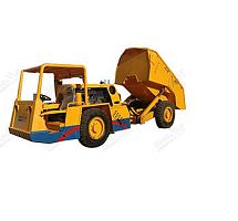 Rigid dump truck AJK207dieselfor underground mining