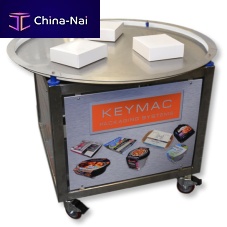 Electric rotary table KRTverticalfor packaging linescompact