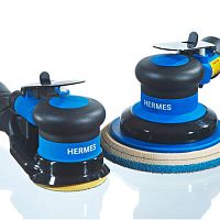 Random orbital sanding machine pneumaticfor woodfor finishing operations