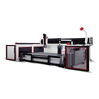 5-axis CNC milling machine verticalbridgefor marble