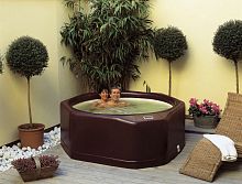 Above-ground hot tub IDROMASround4-seaterhome