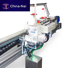 Rail-mounted sewing machine JOIN-RAILchain stitchoverlock stitchsingle-needle