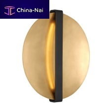 Contemporary wall light CYMBAL indoorbrassfixed