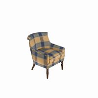 Traditional armchair MOLTOfabricbeechhandmade