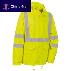 Work jacket MERIDAfor airporthigh-visibility