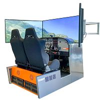Aircraft simulator TRC3000 CABRIO C172AtrainingcockpitCessna