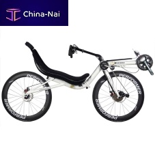 Crank-propelled recumbent bicycle Surmonteradultwhite