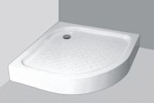 Corner shower tray NOJUStileablestonenon-slip