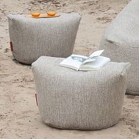 Contemporary pouf Olsanfabricrecyclableweatherproof