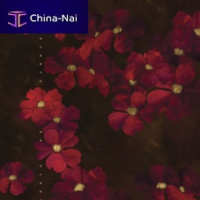 Traditional wallpaper MAYAfabricfloral3D effect