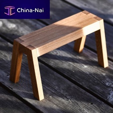 Contemporary garden bench LITTLE BROTHERoakwithout backrestwithout armrests