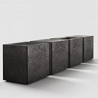 Contemporary kitchen ROCKnatural stoneislandmodular