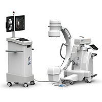 Mobile C-arm Skan-Cwith video column