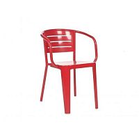 Contemporary chair Como indoorpowder-coated steelsteel base